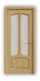 Дверь Classic 620, цвет дуб светлый, остекленная - превью фото 1