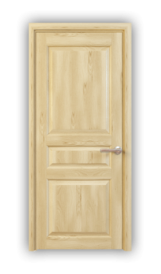 Дверь из массива сосны ECO 4310, без покрытия, глухая