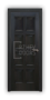 Дверь Velmi 10-123, цвет дуб черный, глухая - превью фото 1