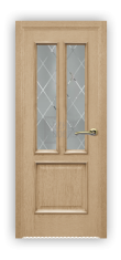 Дверь Velmi 08-105, цвет БЕЖ, остекленная