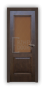 Дверь Velmi 01-144, цвет дуб тон 44, остекленная - превью фото 1
