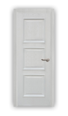 Дверь Velmi 06-801, цвет белый ясень, глухая