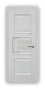 Дверь Velmi 06-801, цвет белый ясень, глухая - превью фото 1