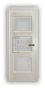 Дверь Velmi 06-102, цвет эмаль ваниль, остекленная - превью фото 1