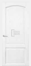 Дверь Neoclassic 810, цвет патина серебро, глухая