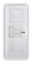Дверь Velmi 06-709, цвет патина белая с серебром, глухая - превью фото 1