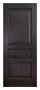 Дверь Velmi 02-123, цвет дуб черный, глухая - превью фото 2