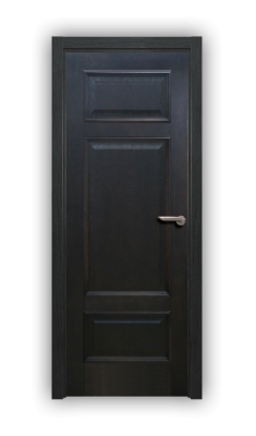 Дверь Velmi 03-123, цвет дуб черный, глухая