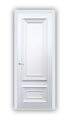 Дверь Lusso 01-603, цвет белая эмаль, глухая