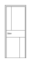 Дверь Scandi 049, цвет серый бейц, глухая - превью фото 1