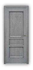 Door Velmi 02-109, color Gray patina,solid