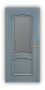 Дверь Elegance 01, цвет серая патина, остекленная - превью фото 1