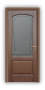 Дверь Neoclassic 818, цвет орех, остекленная - превью фото 1