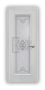 Дверь Velmi 04-801, цвет белый ясень, остекленная - превью фото 1