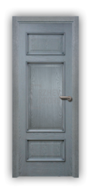 Дверь Velmi 03-109, цвет серая патина, глухая - фото 1