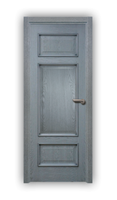 Дверь Velmi 03-109, цвет серая патина, глухая