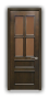 Дверь Velmi 07-144, цвет дуб тон 44, остекленная - превью фото 1