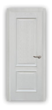 Дверь Velmi 01-801, цвет белый ясень, глухая - фото 1