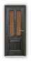 Дверь Velmi 08-5111, цвет дуб мореный, остекленная - превью фото 1