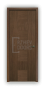 Дверь Standart 078, цвет орех, глухая - превью фото 1
