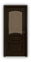 Дверь Classic 715, цвет венге, остекленная - превью фото 1