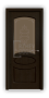 Дверь Classic 715, цвет венге, остекленная - превью фото 1