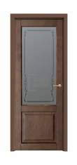 Дверь Neoclassic 834, цвет дуб коньячный, остекленная