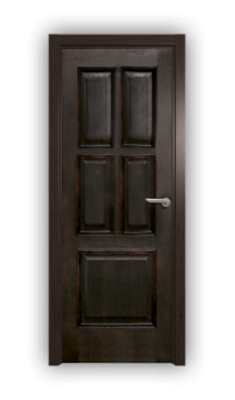 Дверь Velmi 07-123, цвет дуб черный, глухая