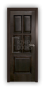 Дверь Velmi 07-123, цвет дуб черный, глухая - превью фото 1