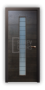 Дверь Scandi 064, цвет дуб мореный, остекленная - превью фото 1