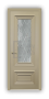 Дверь Lusso 01-105, цвет БЕЖ, остекленная - превью фото 1