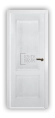 Door Velmi 01-709, color White patina with silver,solid