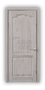 Дверь из массива сосны ECO 4222, покрытие - воск белый, глухая - превью фото 1
