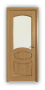 Дверь Classic 710, цвет дуб светлый, остекленная - превью фото 1