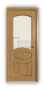 Дверь Classic 710, цвет дуб светлый, остекленная - превью фото 1