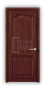 Дверь из массива сосны ECO 4224, покрытие - темно-коричневый лак, глухая - превью фото 1