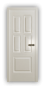 Дверь Velmi 07-102, цвет эмаль ваниль, глухая - превью фото 1