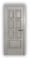Дверь Velmi 09-701, цвет патина белая с золотом, глухая - превью фото 1