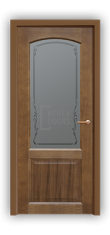 Дверь Neoclassic 812, цвет дуб тон 43, остекленная