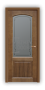 Дверь Neoclassic 812, цвет дуб тон 43, остекленная - превью фото 1