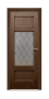Дверь Velmi 03-144, цвет дуб тон 44, остекленная - превью фото 1