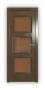 Дверь Velmi 06-144, цвет дуб тон 44, остекленная - превью фото 1
