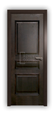 Door Velmi 02-123, color Black oak,solid