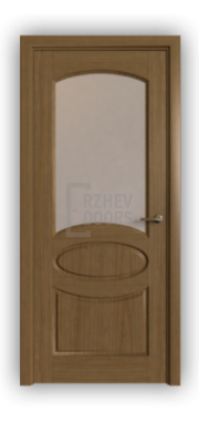 Дверь Classic 718, цвет орех,остекленная - фото 1