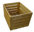 Ящик деревянный брашированный №2
