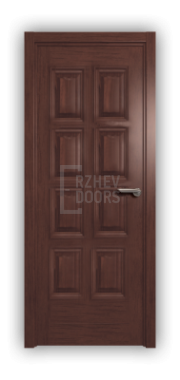 Дверь Velmi 10-221, цвет сапели, глухая - фото 1