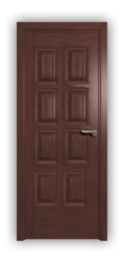 Дверь Velmi 10-221, цвет сапели, глухая - фото 1
