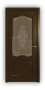 Дверь Classic 111, цвет дуб тон 46, остекленная - превью фото 1