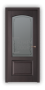 Дверь Neoclassic 817, цвет дуб черный, остекленная - превью фото 1