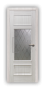 Дверь Velmi 03-801, цвет белый ясень, остекленная - превью фото 1